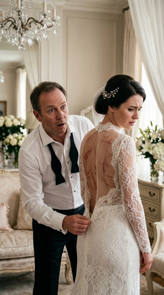 On Our Wedding Night, I Lifted My Bride’s Dress And Discovered Long Scars Covering Her Body—When I Asked Who Hurt Her, She Finally Revealed The Truth