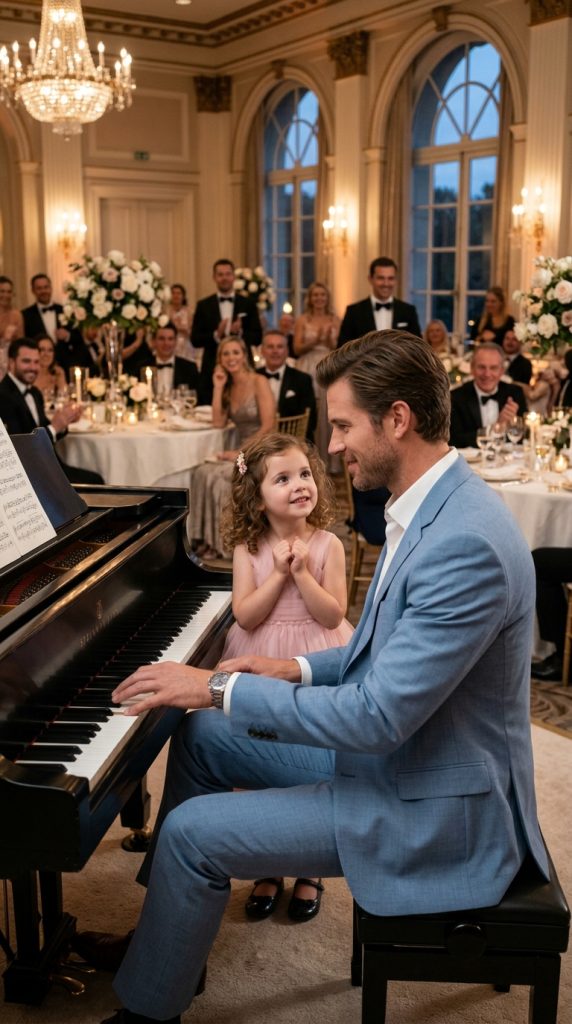 A Barefoot Little Girl Played Piano At A Millionaire’s Birthday, Silencing The Room And Uncovering A Truth No One Could Stop