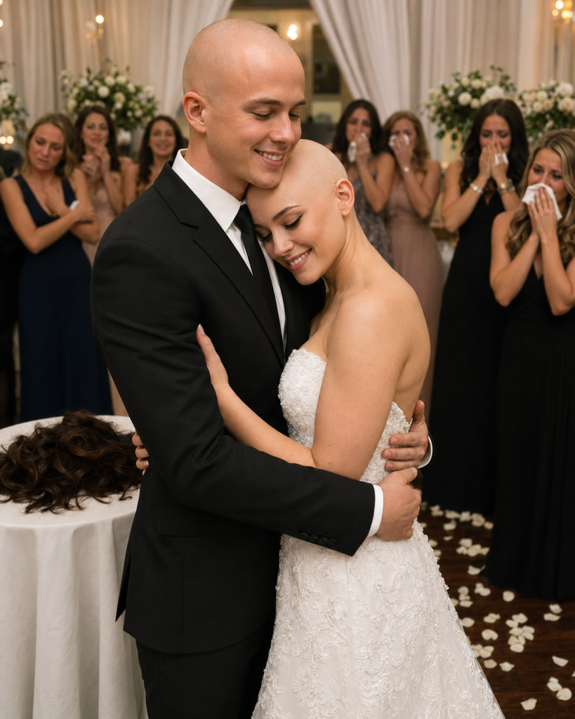 My Husband And I Shaved Our Heads At Our Wedding—When We Revealed The Reason, Our Guests Were Moved To Tears