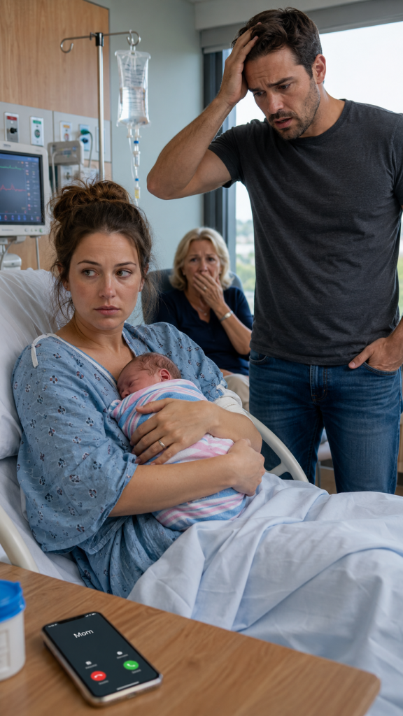 THIRTY MINUTES AFTER I GAVE BIRTH, MY HUSBAND LOOKED AT OUR NEWBORN AND WHISPERED, “I WANT A DNA TEST. THAT BABY MIGHT NOT BE MINE.”