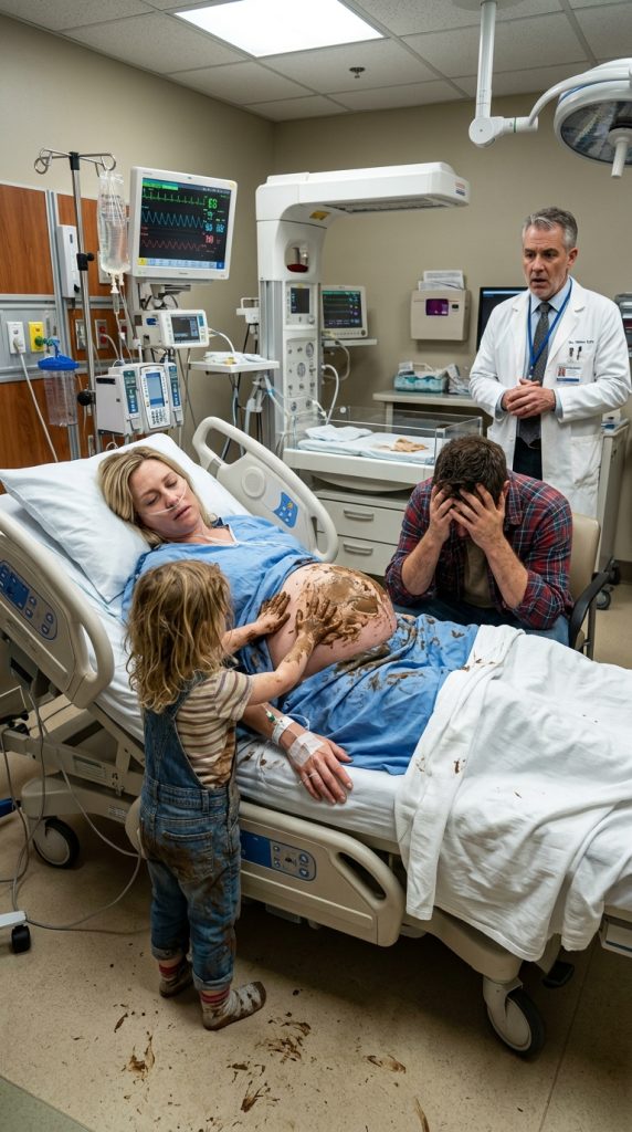 SHE WAS PREGNANT AND UNCONSCIOUS FOR 8 MONTHS… UNTIL A LITTLE GIRL PLACED MUD ON HER BELLY—AND EVERYTHING CHANGED