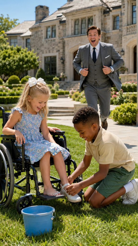DOCTORS GAVE UP ON THE BILLIONAIRE’S PARALYZED DAUGHTER — UNTIL A STREET BOY CHANGED HER LIFE FOREVER