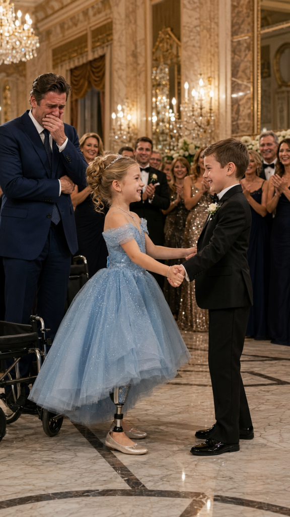 A Billionaire Feared His Wheelchair-Bound Daughter Would Be Ignored Until A Kind 9-Year-Old Boy Asked Her To Share A Dance And Changed Everything