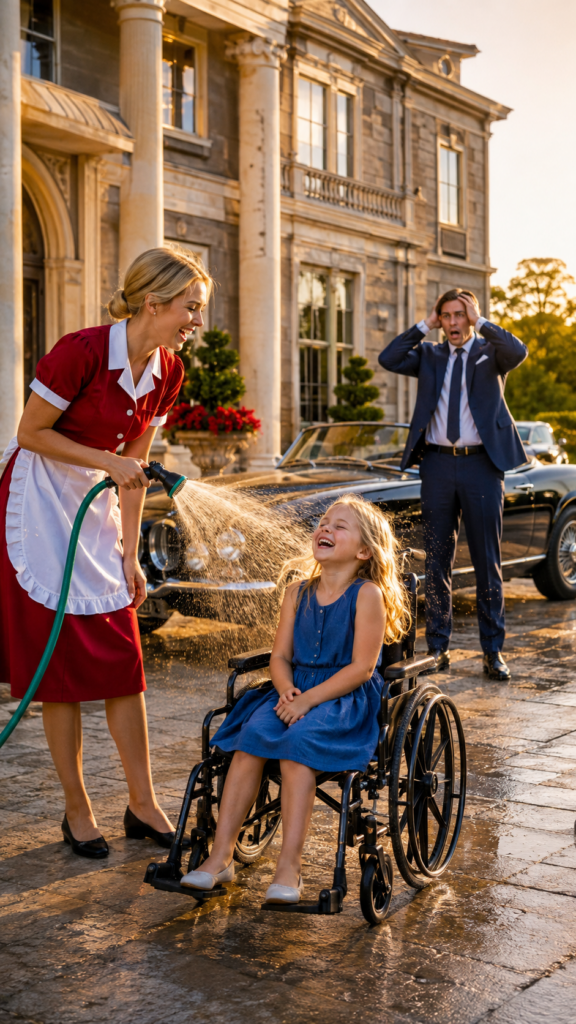 The Billionaire Gave Up Hope for His Daughter Until a Stranger Said, “I’ll Help Her Walk Again”… Seconds Later, He Witnessed a Miracle