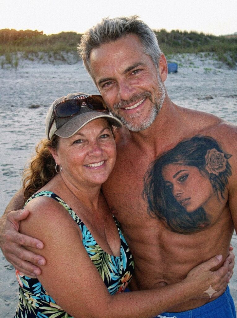 My husband spent twenty years swearing the woman tattooed over his heart was imaginary—until I met the real her