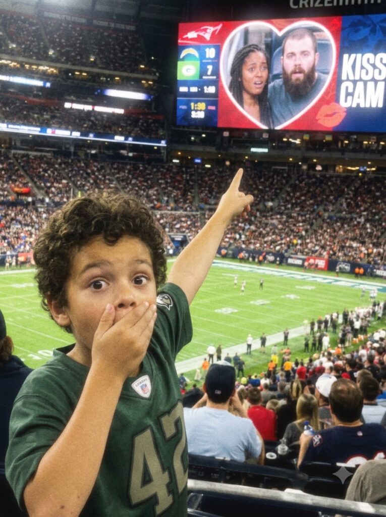 I Surprised My Son with Tickets to His Dream Football Game – When He Pointed at the Kiss Cam and Cried, ‘Mom, That’s Daddy!’ I Went Pale