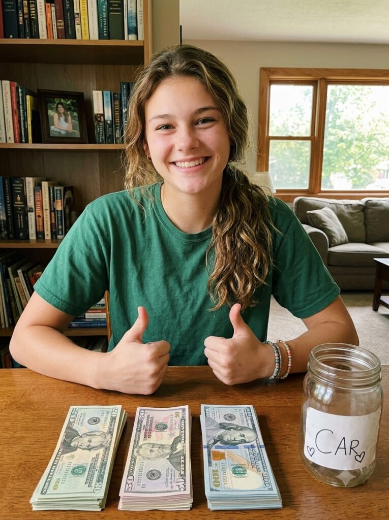 My 16-Year-Old Daughter Saved $4,000 All Summer for Her First Car – Then She Told Me Who She’d Given It All To, and I Couldn’t Say a Word