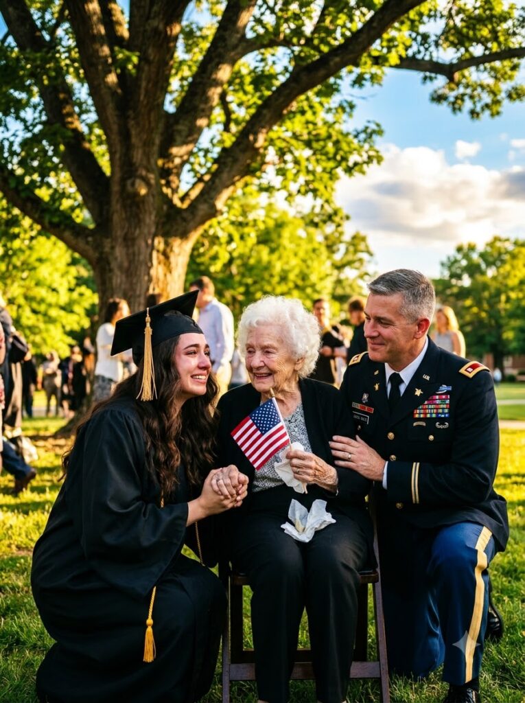 I Thought I’d Be Alone at Graduation After My Parents Passed Away – Then Someone Covered My Eyes