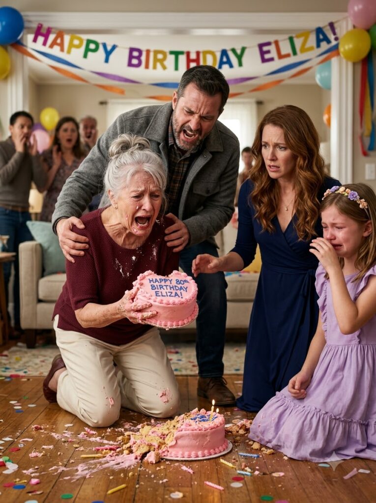 MY MIL CROSSED THE LINE WITH MY DAUGHTER AND THREW HER BIRTHDAY CAKE ON THE FLOOR. “NO SON, NO CELEBRATION,” SHE SAID.