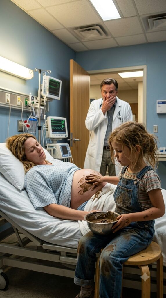 SHE WAS PREGNANT AND IN A COMA FOR 8 MONTHS… UNTIL A LITTLE GIRL PUT MUD ON HER BELLY—AND EVERYTHING CHANGED