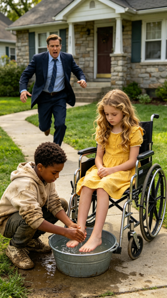 A Little Girl Gave Up on Walking Again… Then a Stranger Boy Said, “I Can Help,” and Revealed a Hidden Truth