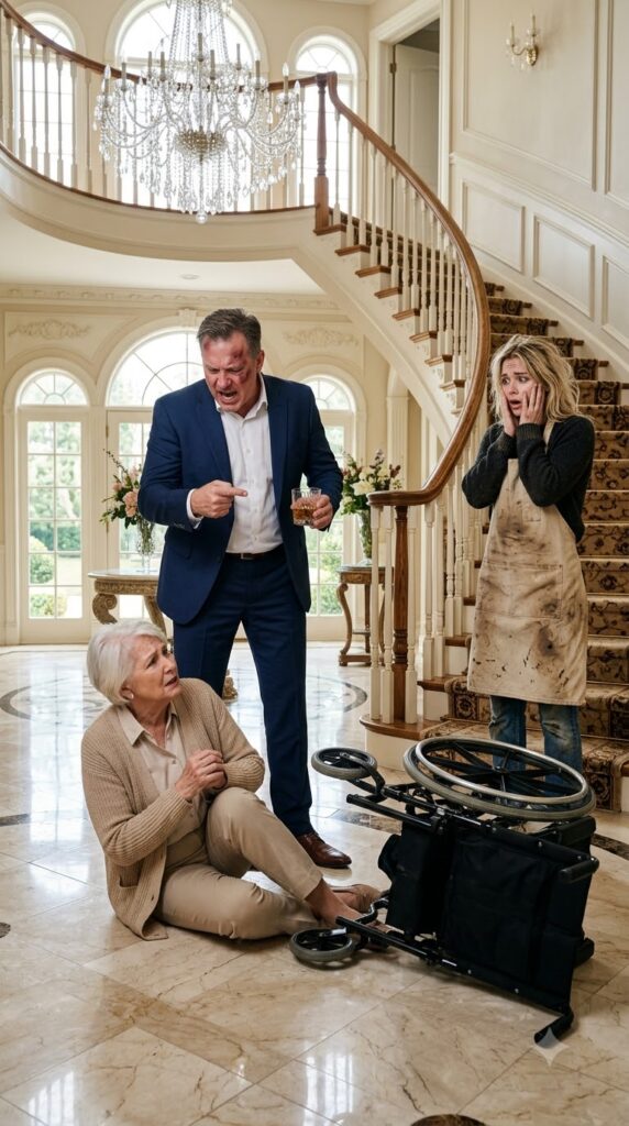 The Husband Threw His Mother-in-Law’s Wheelchair and Shouted, “Get Her Out of My House,” Never Imagining That the Same Night He Would Lose Much More Than His Marriage