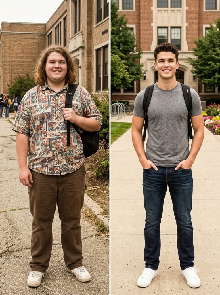 They Mocked My Son for His Looks All Year… Then He Came Back From Summer Unrecognizable and Did Exactly What He’d Been Planning