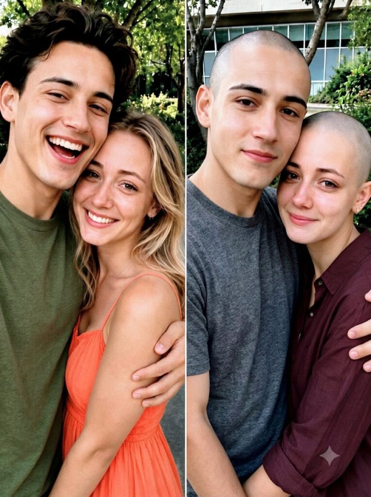 MY SON SHAVED HIS HEAD FOR HIS SICK GIRLFRIEND—THEN HER MOTHER CALLED ME FROM THE HOSPITAL