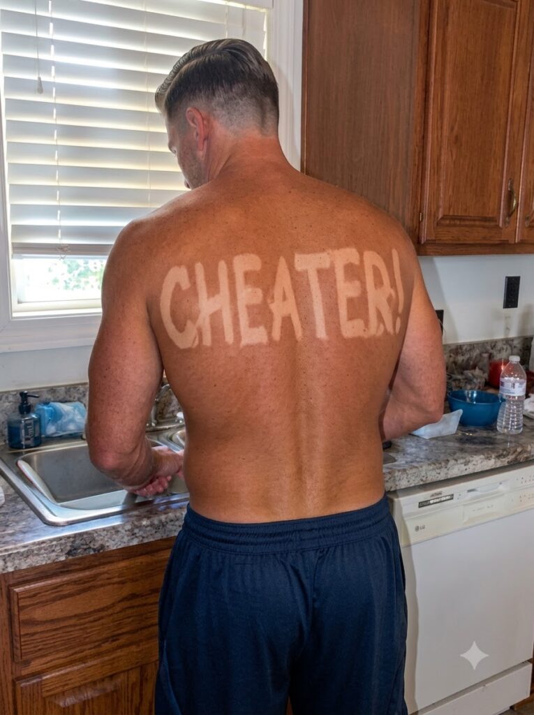 MY HUSBAND RETURNED FROM A ‘BUSINESS TRIP’ WITH ‘CHEATER!’ SUNBURNED ACROSS HIS BACK – I TURNED IT TO MY ADVANTAGE