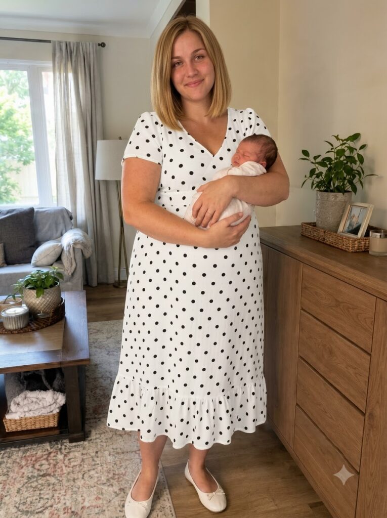 Three Weeks After Giving Birth, My MIL Kicked Me Out of the Family Photo, But Minutes Later, She Came Running Back in Panic