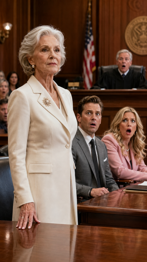 My Son And Daughter-In-Law Mocked Me In Court, But The Judge Recognized Mrs. Eleanor Vance And Changed Everything