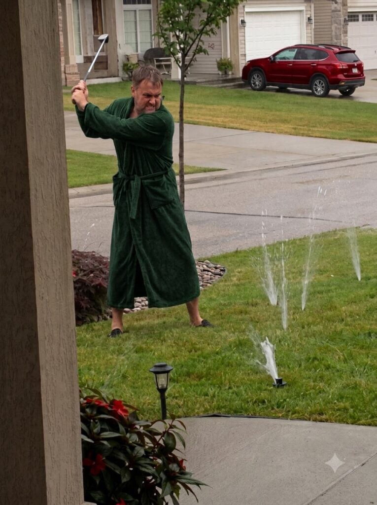 My Neighbor Destroyed My Lawn Sprinklers With A Golf Club Over Water Hitting His New Car—Instead Of Calling Authorities, I Found A Better Way To Teach Him A Lesson