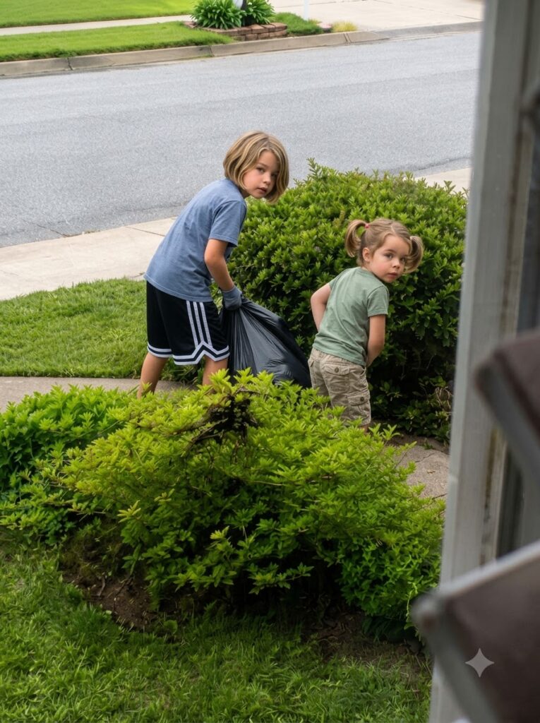 THE KIDS NEXT DOOR SPENT EVERY SUNDAY CLEANING OUR NEIGHBORHOOD – THEN I NOTICED WHAT THEY WERE ACTUALLY DOING