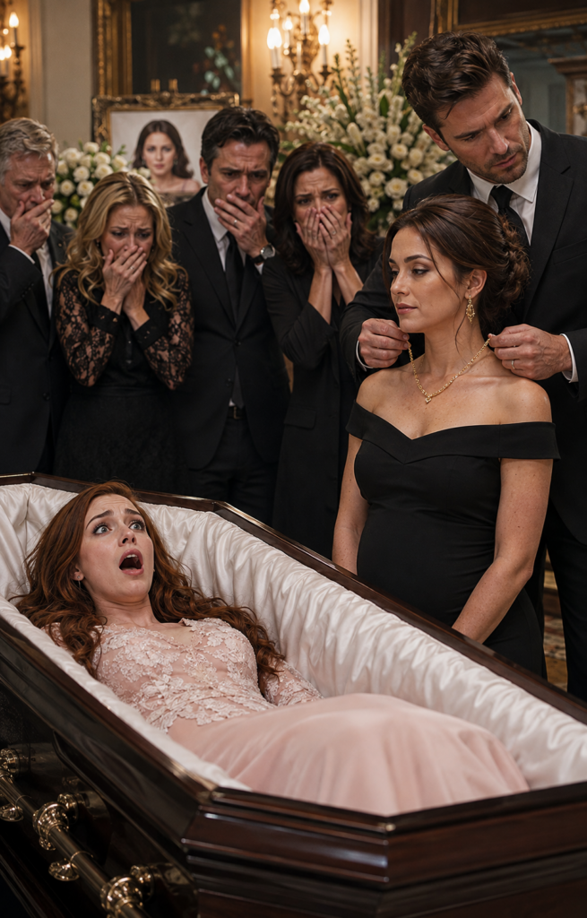 My Funeral Was Held All Morning, But I Woke Up Inside The Coffin — Then I Heard My Husband Discuss My $500,000 Insurance Policy And Final Drink.
