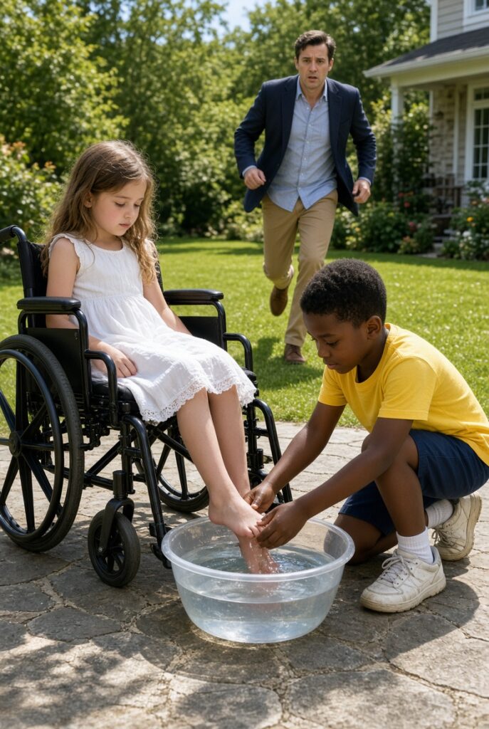 A Little Girl Lost Hope of Ever Walking Again While Her Father Tried Everything… Then a Stranger Boy Said, “I Can Help,” and Uncovered a Truth That Changed Their Lives