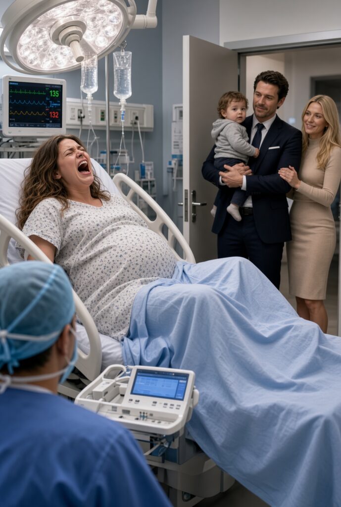 My Husband Told Me During Labor That He Already Had a Son and Our Baby Wouldn’t Carry His Name… I Stayed Silent, and the Next Day He Opened the Door to a Truth That Made Him Furious