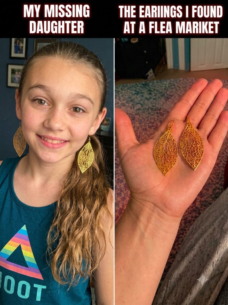 I Found My Missing Daughter’s Earrings At A Flea Market — The Next Morning, An Officer Arrived And Revealed A Shocking Truth