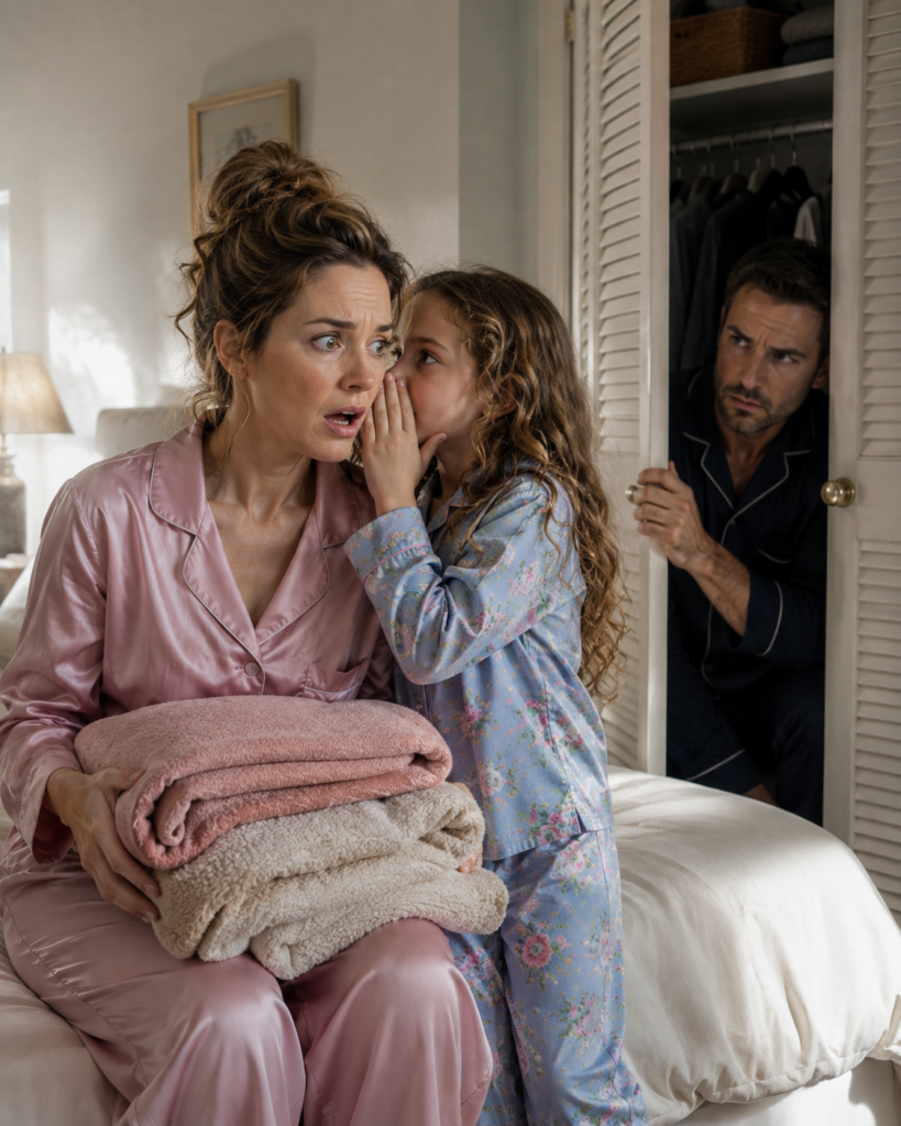 My 8-Year-Old Daughter Whispered, “Dad Never Left”—A Hidden Camera Exposed My Husband’s 58-Day Deception Behind Our Bedroom Wall