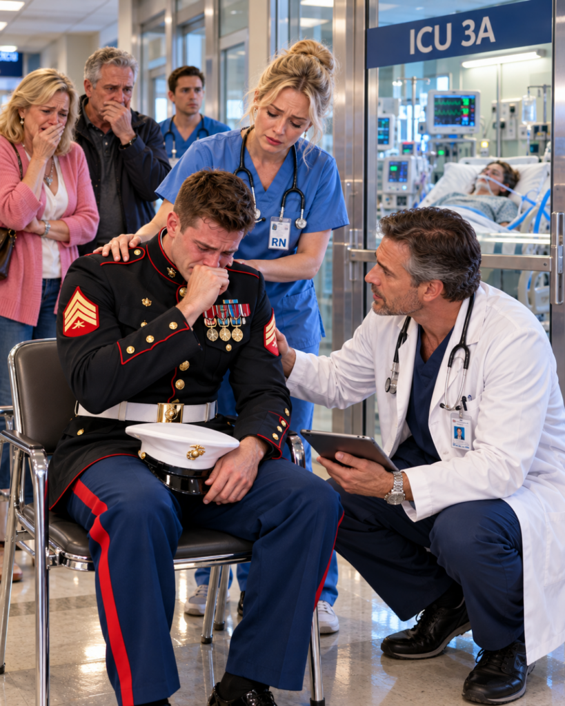 I Came Home Early From the Marines and Found My Wife in Intensive Care—Then a Stranger Revealed Her Family’s Terrifying Lie
