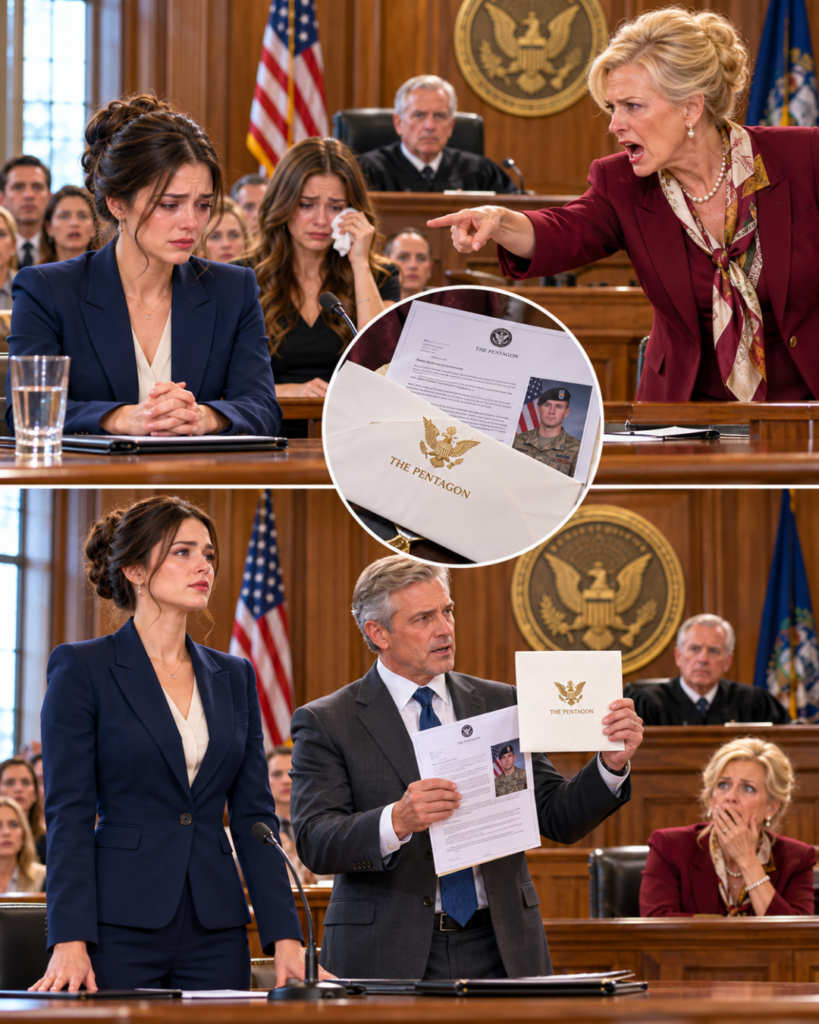 My Mother Called Me a Military Fraud in Court—Then My Attorney Opened the Pentagon Envelope She Never Knew Existed