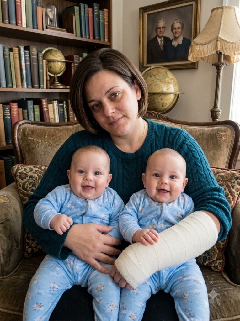 I Broke My Arm and Asked My Husband to Help with Our 5-Month-Old Twins, but He Said, ‘Moms Don’t Get Sick Days’ – So I Taught Him a Lesson He’d Never Forget