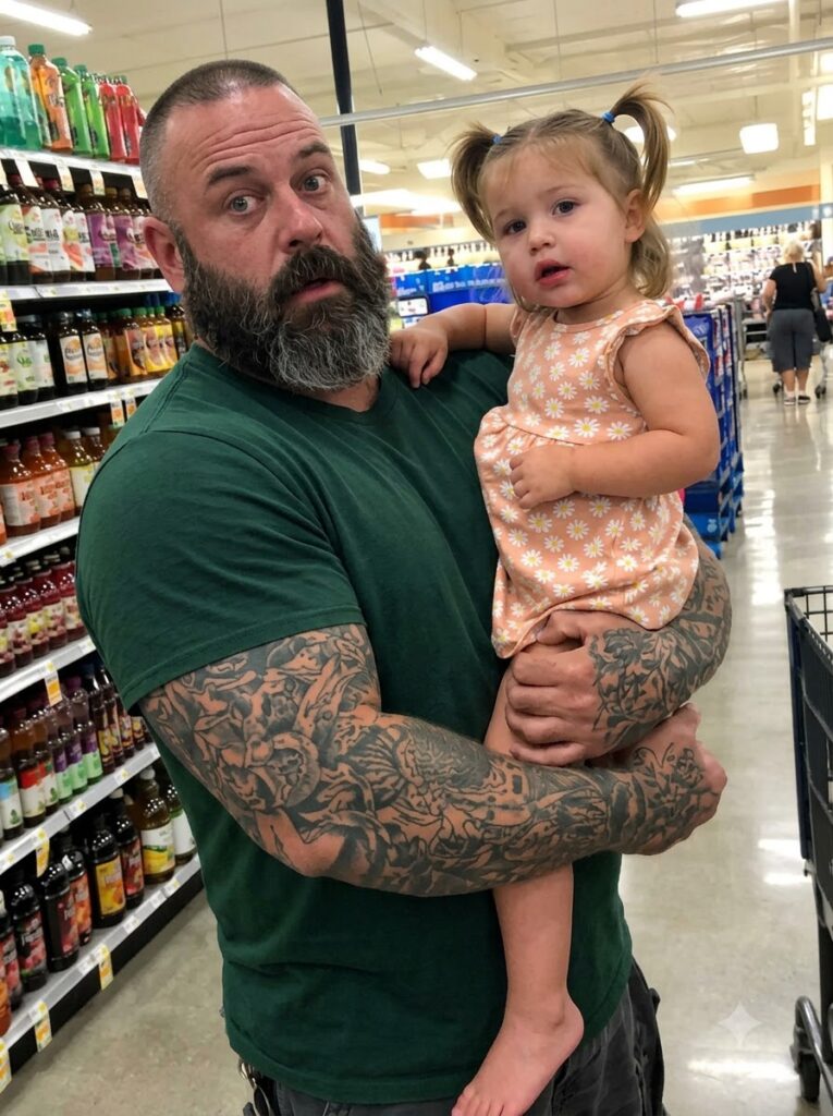 MY HUSBAND ALWAYS HID HIS TATTOOS IN PUBLIC—UNTIL A STRANGER RECOGNIZED ONE IN A STORE AND SAID SOMETHING THAT MADE ME BURST INTO TEARS.