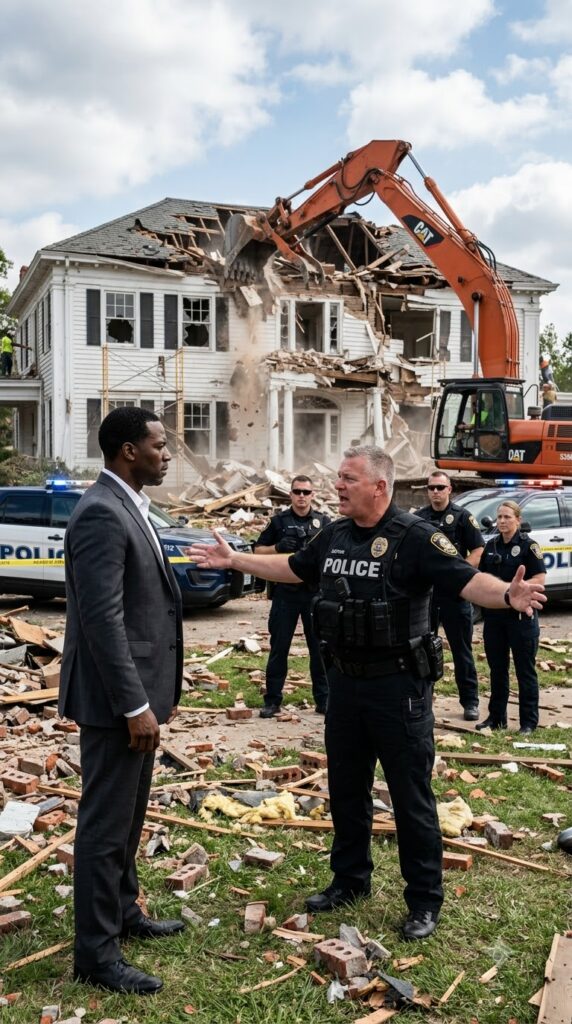 COPS DESTROYED A BLACK MAN’S $1 MILLION HOME BY MISTAKE — NOT KNOWING HE’S THE DISTRICT ATTORNEY