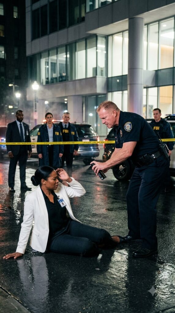COP PEPPER-SPRAYS UNDERCOVER BLACK FBI AGENT — BUT HER BADGE WAS THE LEAST OF HIS PROBLEMS
