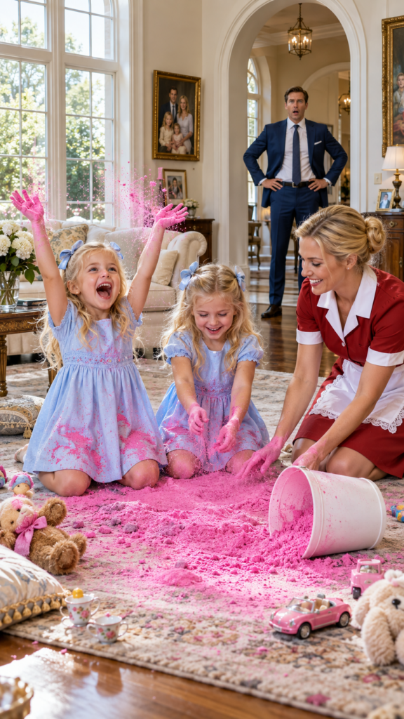 No nanny lasted a week with his twins — until the billionaire saw what the new maid was hiding