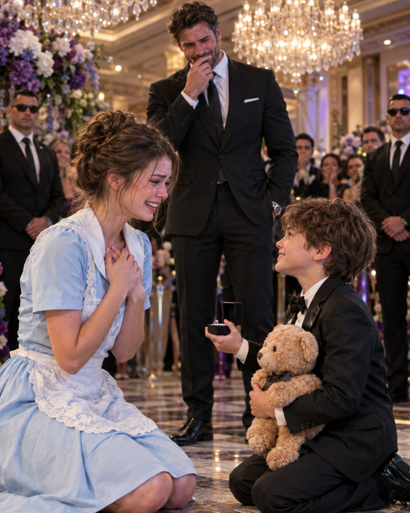 Six-Year-Old Boy Proposes To Me While I Hide From My Stepmother’s Men—Then His Father, Feared Mafia Boss Michael Moretti, Bursts Through The Door