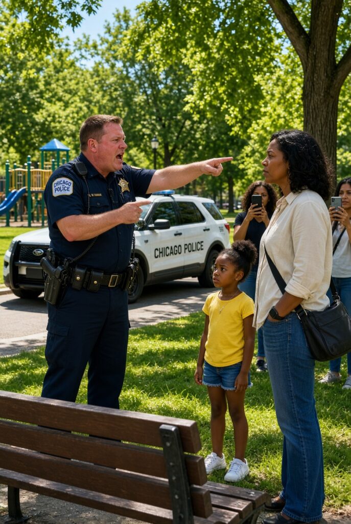 Police Slapped A Single Mom In The Park — Had No Clue Who’s Watching Them