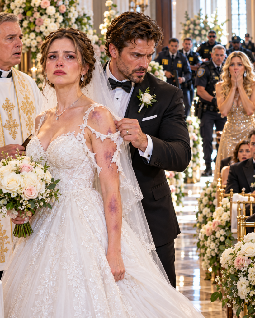 At The Wedding Altar, I Revealed My Groom’s Abuse And Secretly Collected Evidence, But The Final Piece Would Destroy His Fortune And Expose His True Identity.