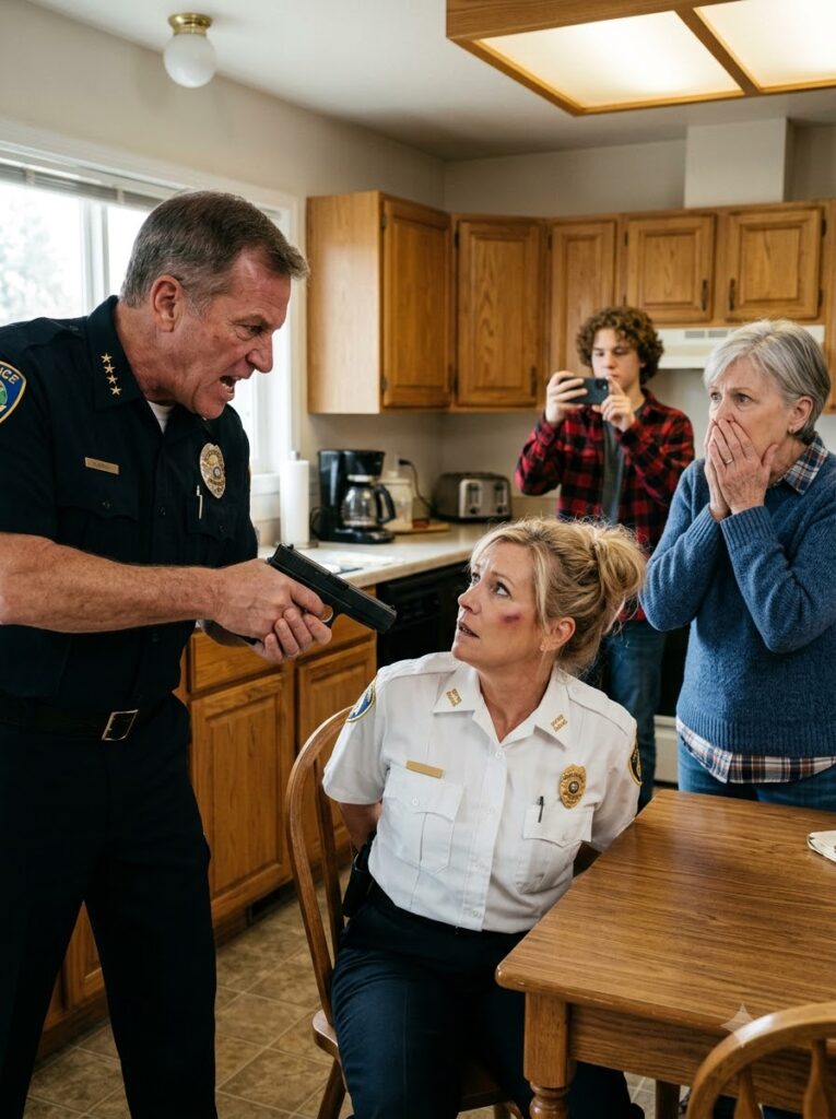 My Stepfather, The Town’s Police Chief, Handcuffed Me Over A Government Call, Until A General Addressed Me And Revealed Who Was Listening.