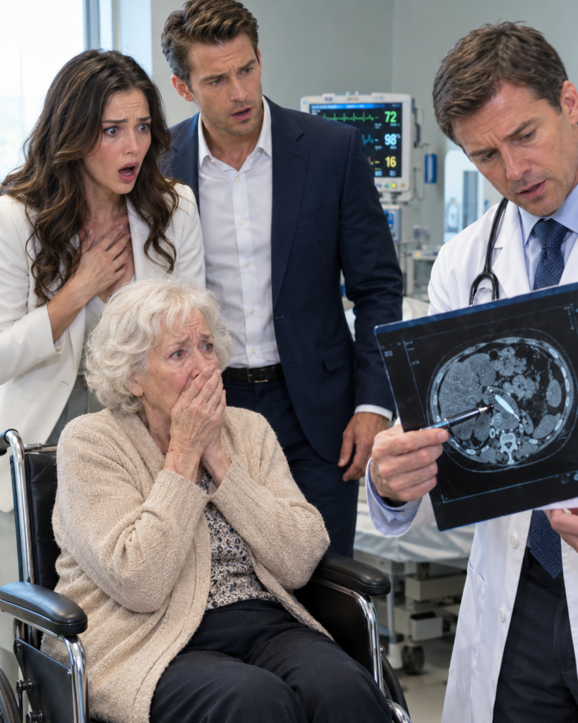 My Husband Mocked My 75-Year-Old Mother’s Burning Stomach, But Her Hospital Scan Revealed A Shocking Secret That Left Him Pale And Desperate