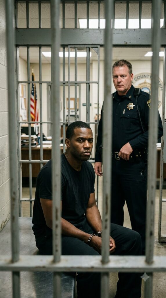 A COP LOCKED THE WRONG MAN IN HOLDING CELL 3 — THEN THE RED DESK PHONE RANG