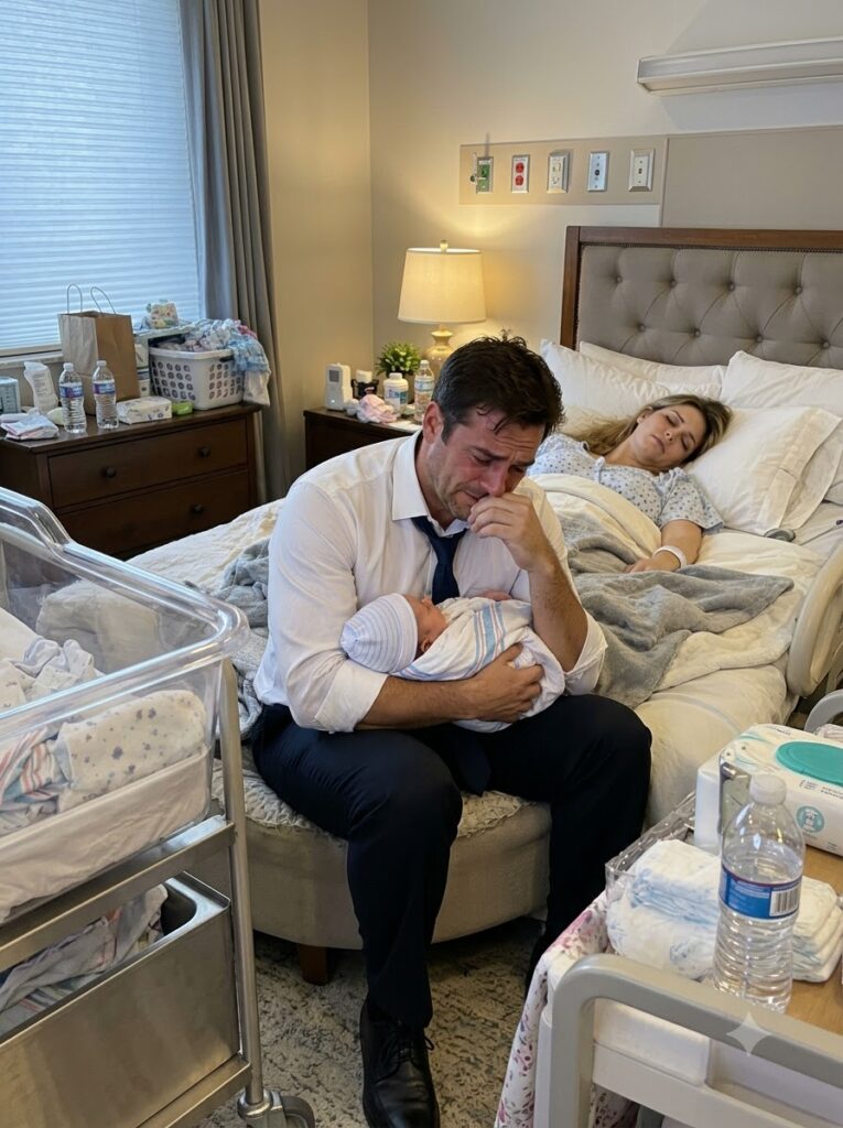 I Found My Seven-Day-Old Son Sick Beside His Unresponsive Mother—Then the Hospital Doctor Turned Pale and Screamed, “CALL THE POLICE!”