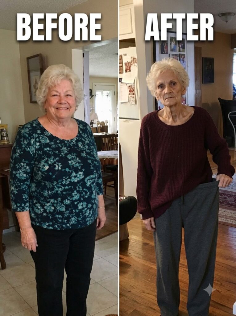 An 80-Year-Old Woman Visited an Old Friend for Seven Days—But Returned Shockingly Thin, Carrying a Mysterious Suitcase That Wasn’t Hers