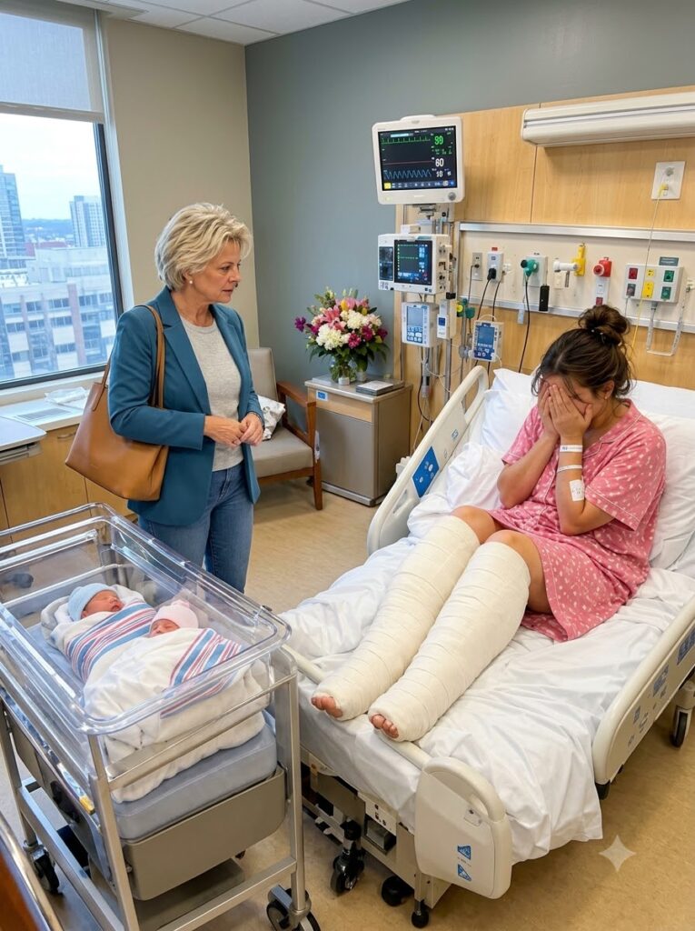 Hours After My C-Section, My MIL Tried to Take My Newborn—Then the Security Chief Saw Me and Said the Title She Denied