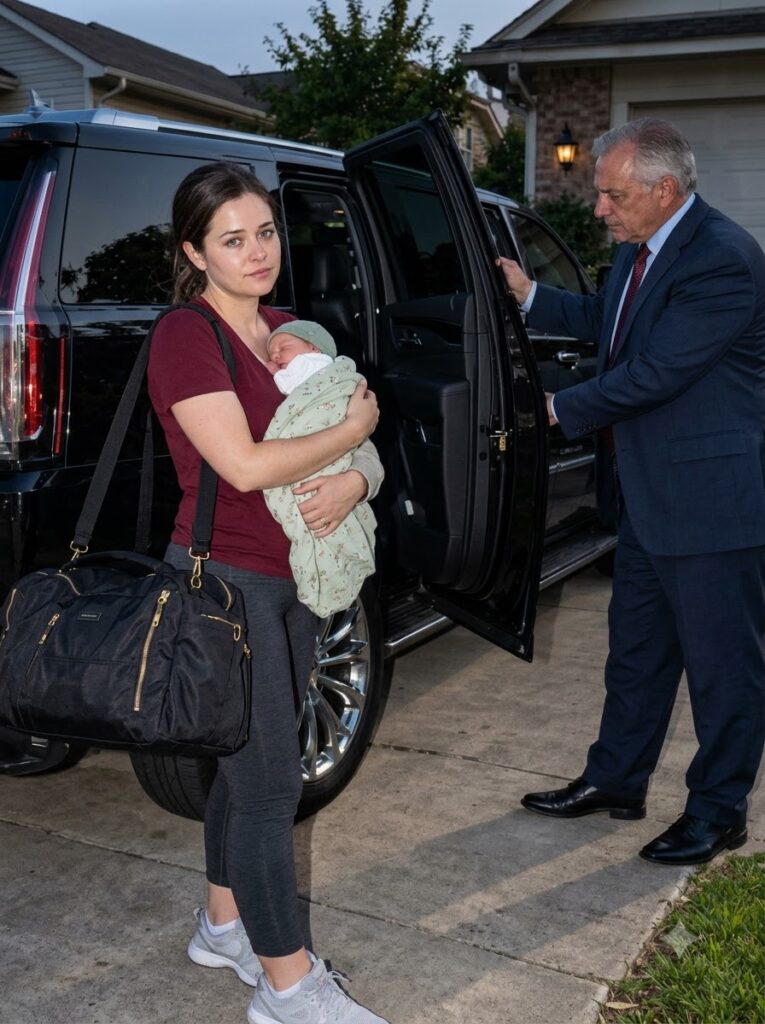 MY HUSBAND SAID EVERYONE NEEDED A PEACEFUL NIGHT AWAY FROM ME AFTER I GAVE BIRTH, SO I PACKED ONE BAG AND CALLED MY FATHER