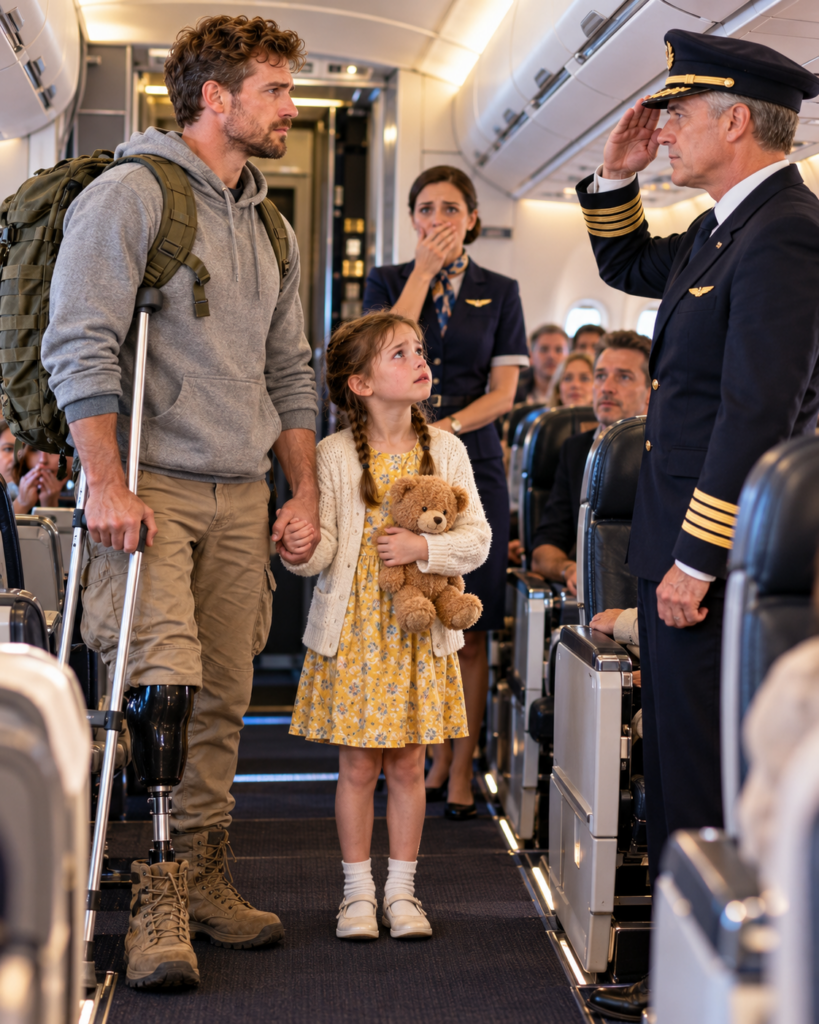A Father’s Quiet Sacrifice For His Late Wife, An Unjust Flight Agent, And An Unexpected Military Encounter Bring Healing, Grace, And A Lifelong Guardian To His Grieving Daughter