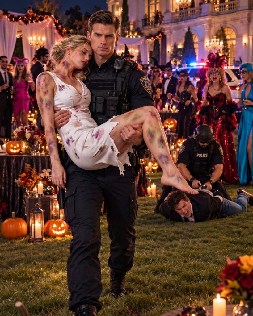 He Strangled Me, Then Called My Bruises Zombie Makeup at His Family’s Halloween Gala—Never Guessing Who Was Listening Through My Necklace