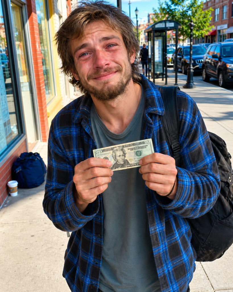 I Gave My Last $10 to a Homeless Boy Wearing My Late Son’s Jacket – 26 Years Later, His Lawyer Delivered a Box